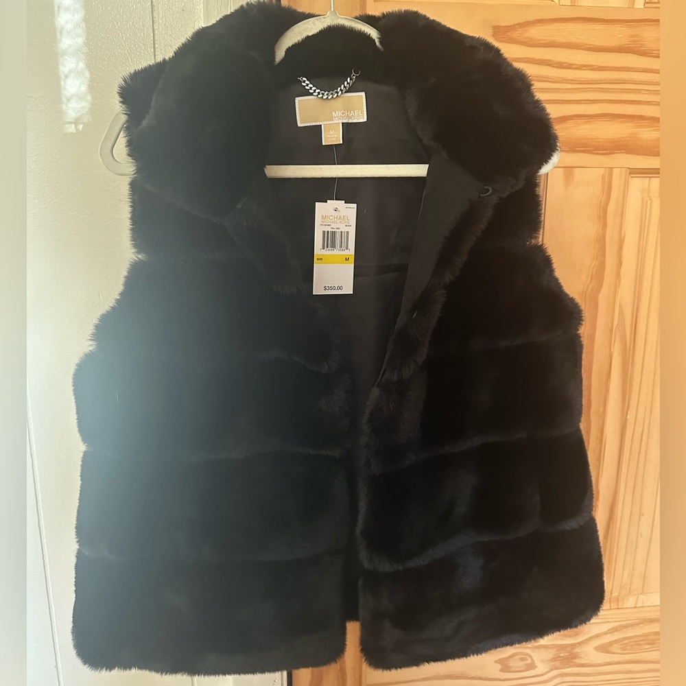 Michael Kors Fuax Fur Vest
